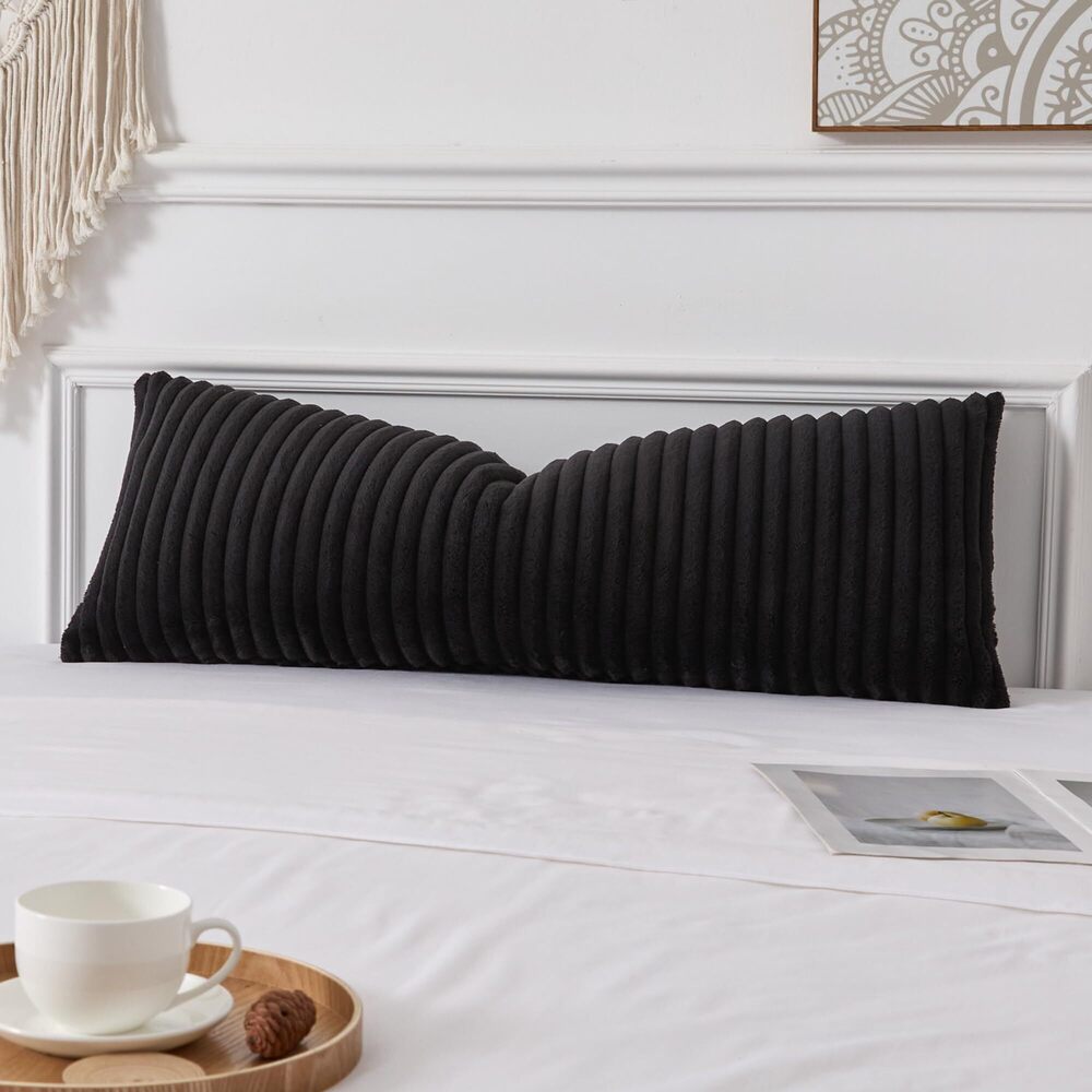 3906 UGASA Long Lumbar Throw Pillow Cover 14x36 Inch Set of 1 Super Soft